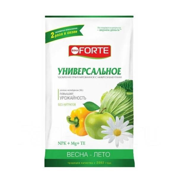 УД БОНА ФОРТЕ КОМПЛЕКСНОЕ УНИВЕРСАЛЬНОЕ ВЕСНА-ЛЕТО ПАКЕТ 1КГ/25