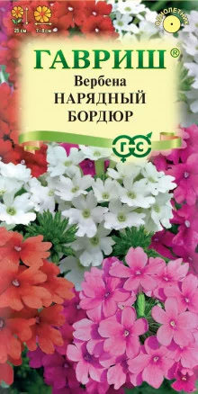 ГАВРИШ ВЕРБЕНА НАРЯДНЫЙ БОРДЮР, ГИБРИДНАЯ*  0,05 Г
