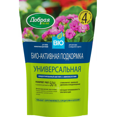УД Б .Ф. ДОБРАЯ СИЛА БИОГУМУС КОНЦЕНТРАТ 2,5Л ПАКЕТ/10