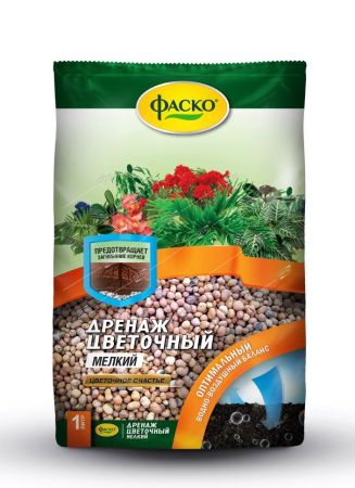 ДРЕНАЖ ЦВЕТОЧНЫЙ МЕЛКИЙ 1Л 20ШТ ФАСКО