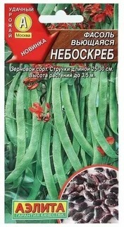 АЭЛИТА ФАСОЛЬ ВЬЮЩАЯСЯ НЕБОСКРЕБ Ц/П 5 г