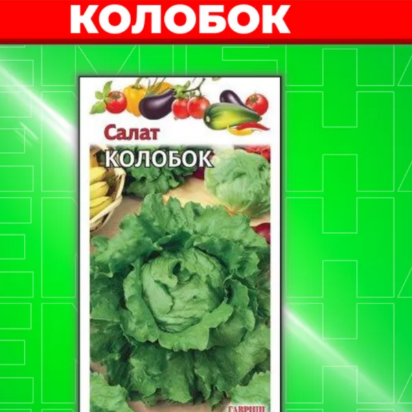 ГАВРИШ САЛАТ КОЛОБОК, КОЧАННЫЙ 0,5 Г ЗЕЛЕНЫЙ