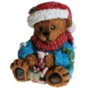 ФИГУРА МЕДВЕЖОНОК С ПОДАРКОМ 21*21*24СМ