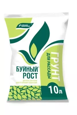 ГРУНТ БУЙ БУЙНЫЙ РОСТ ДЛЯ РАССАДЫ 10Л  /4/