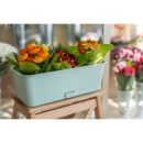 БАЛКОННЫЙ ЯЩИК 60СМ ПРОВАНС 9,5Л МЕНТОЛОВЫЙ С ПОД. 5PL0509 /10ШТ/ТП