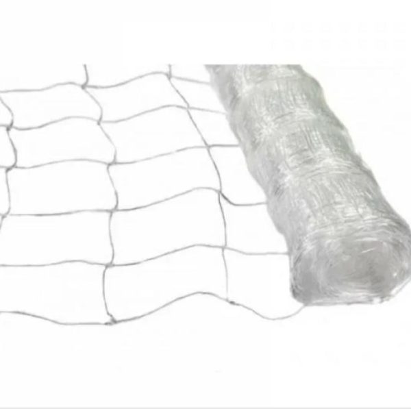 СЕТКА ШПАЛЕРНАЯ 1,2м х500м / ЯЧЕЙКА 120х120 ММ БЕЛАЯ