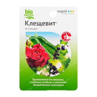 КЛЕЩЕВИТ 10МЛ ФЛАКОН 80ШТ АВГУСТ