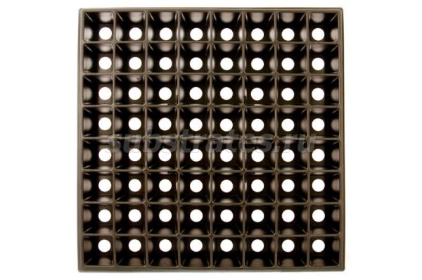 КАССЕТА Д/РАССАДЫ НА 64 ЯЧЕЕК 40*40СМ СТАНДАРТ /25ШТ/РС