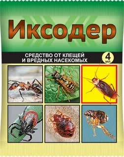 ИКСОДЕР 4МЛ 150ШТ ВХ