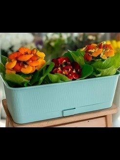 БАЛКОННЫЙ ЯЩИК 40СМ ПРОВАНС 6Л БЕЛЫЙ С ПОД. 5PL0336 /10ШТ/ТП