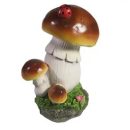 ФИГУРА ГРИБОЧКИ С БОЖЬЕЙ КОРОВКОЙ L8.5W6.5H12  713721/F753