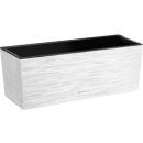 БАЛКОННЫЙ ЯЩИК 50СМ (10Л) LA DECORO БЕЛЫЙ С ВСТАВКОЙ КШ-2343 /6ШТ/ПП