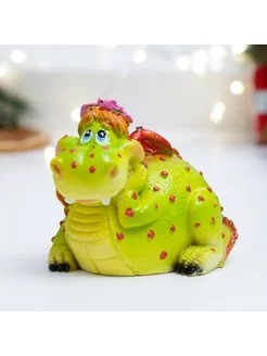 ФИГУРА ДЕВОЧКА-ДРАКОША (ЗЕЛЕНЫЙ) L7.5W6H6 716345/SGD002