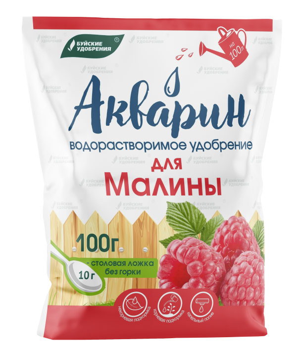 УД БУЙ ВОДОРАСТВОРИМОЕ АКВАРИН ДЛЯ МАЛИНЫ (МАРКА 6) 100ГР /20/