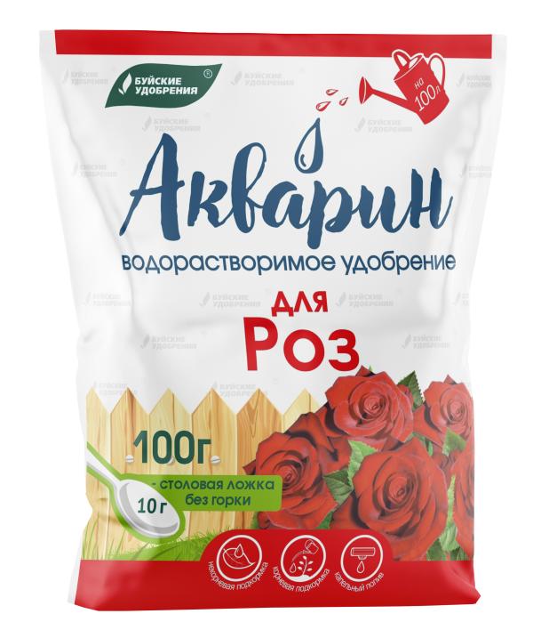 УД БУЙ ВОДОРАСТВОРИМОЕ АКВАРИН ДЛЯ РОЗ (МАРКА 7) 100ГР /20/
