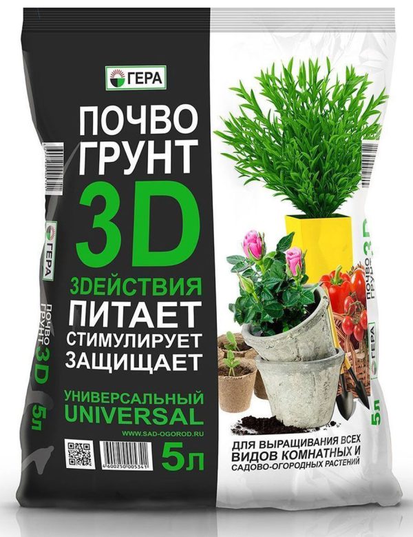 ГРУНТ ГЕРА 3D УНИВЕРСАЛЬНЫЙ 5Л /10/