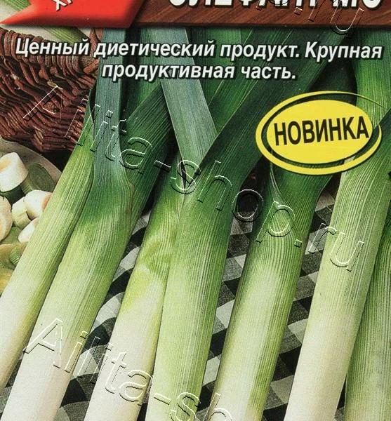 АЭЛИТА ЛУК ПОРЕЙ ЭЛЕФАНТ МС  Ц/П 0,5 Г