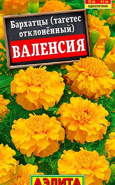 АЭЛИТА БАРХАТЦЫ ВАЛЕНСИЯ ОТКЛОНЕННЫЕ Ц/П 0,3 г