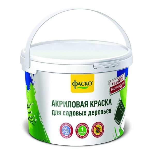 ПОБЕЛКА КРАСКА ФАСКО ВЕДРО 1,2КГ 6ШТ