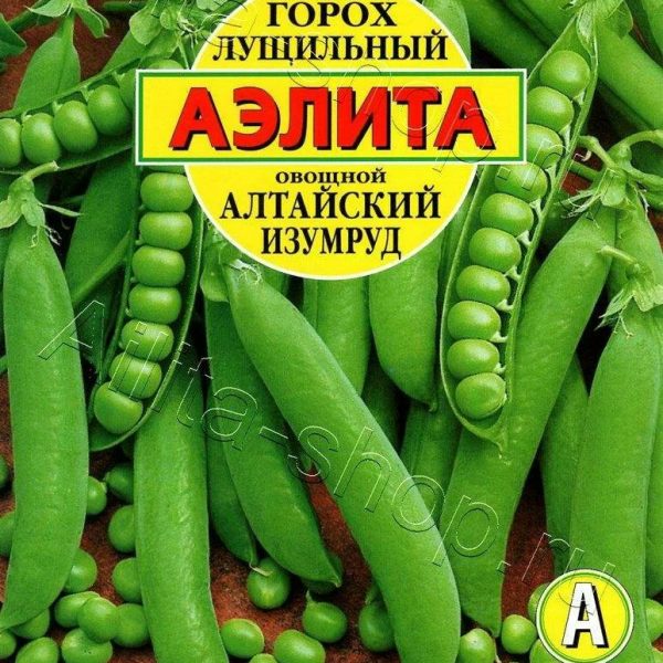 АЭЛИТА ГОРОХ ОВОЩНОЙ АЛТАЙСКИЙ ИЗУМРУД Ц/П б/ф 25 г