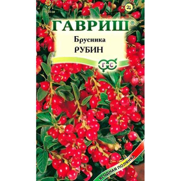 ГАВРИШ БРУСНИКА РУБИН 20ШТ