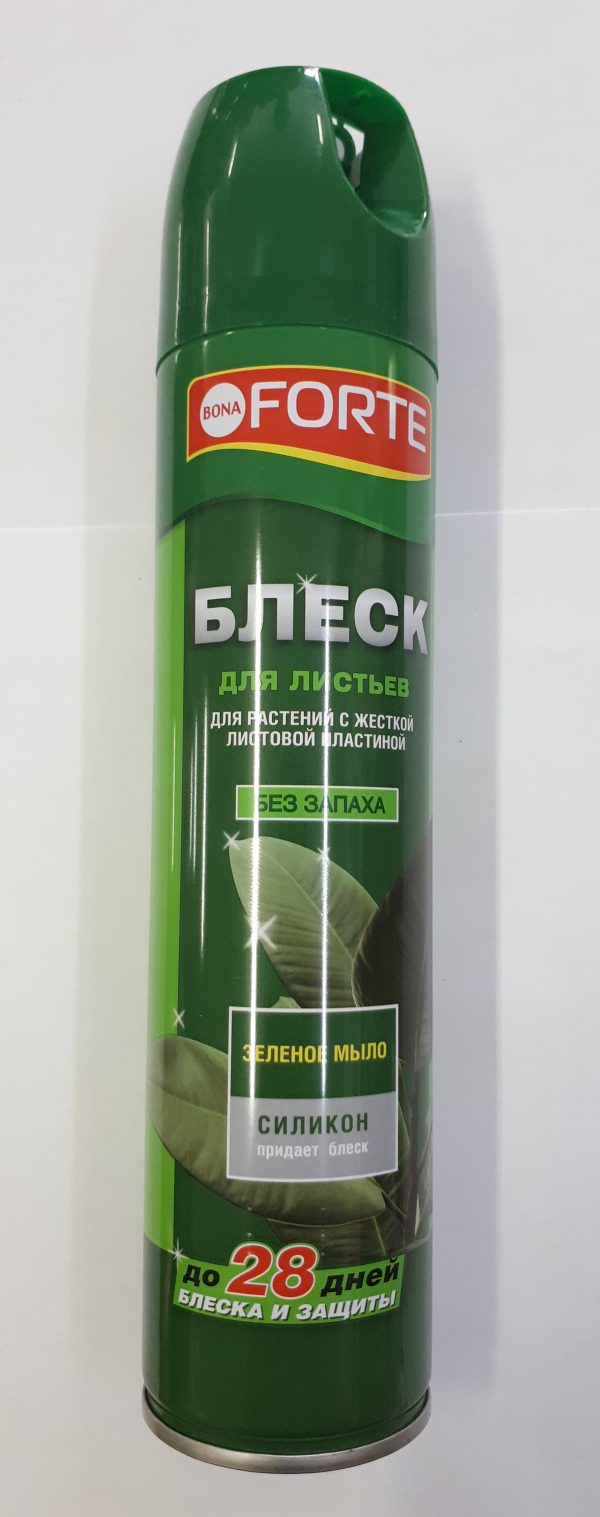 БЛЕСК Д/ЛИСТЬЕВ БОНА ФОРТЕ ВF33010011 АЭРОЗОЛЬ 300МЛ/12