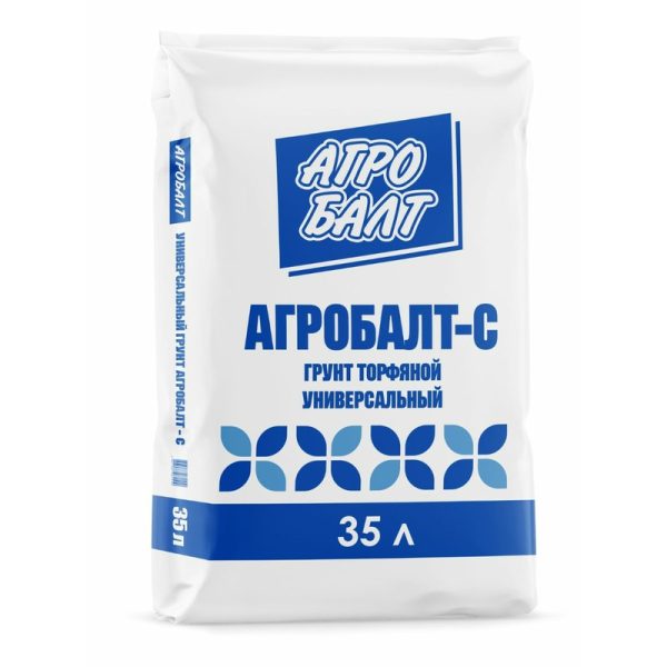 ГРУНТОСМЕСЬ АГРОБАЛТ-С УНИВЕРСАЛЬНЫЙ ФР. 0-10 рН 5,5-6,2 35Л