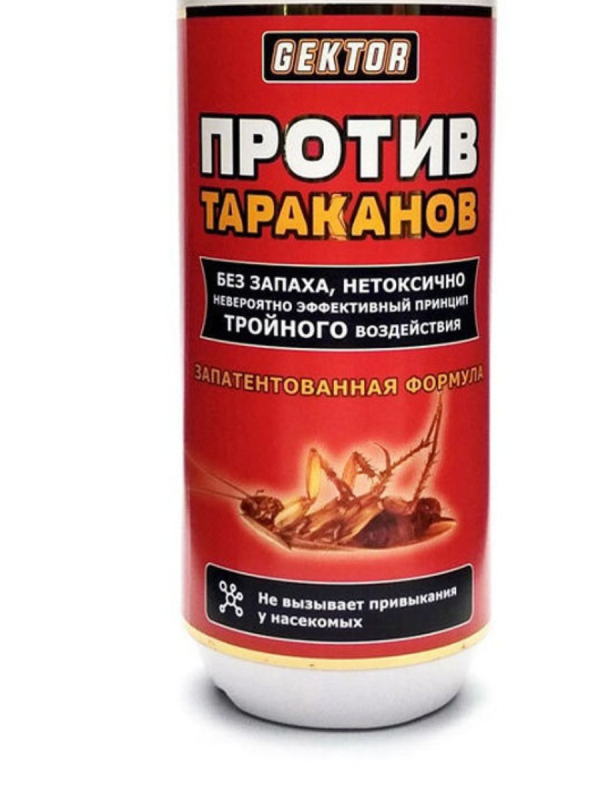 GEKTOR ПРОТИВ ТАРАКАНОВ 100ГР