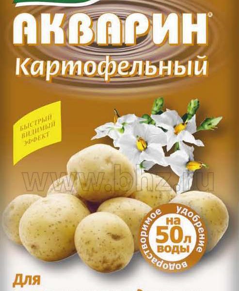 УД БУЙ ВОДОРАСТВОРИМОЕ АКВАРИН КАРТОФЕЛЬНЫЙ (МАРКА 1) 100Г/20/