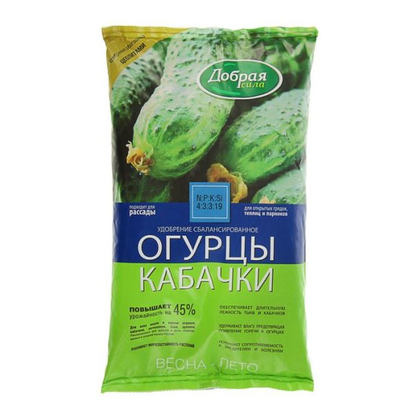 УД Б. Ф. ДОБРАЯ СИЛА ОГУРЦЫ-КАБАЧКИ СУХОЕ 0,9КГ ПАКЕТ/12
