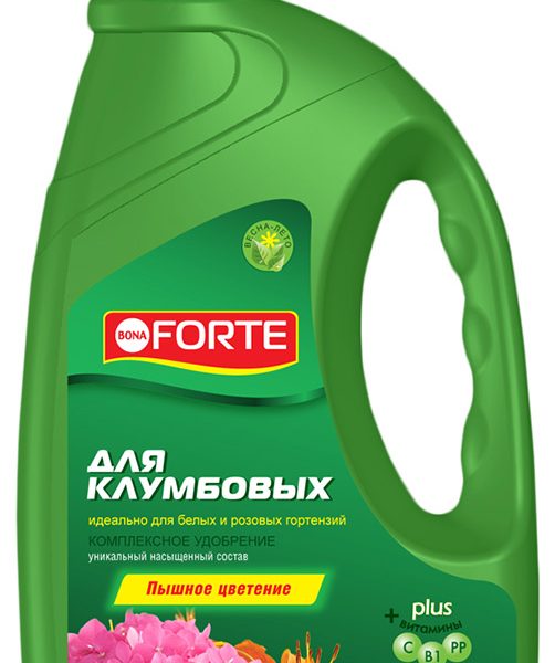 УД БОНА ФОРТЕ ДЛЯ РОЗОВЫХ ГОРТЕНЗИЙ И КЛУМБОВЫХ 1,5Л КАНИСТРА/4