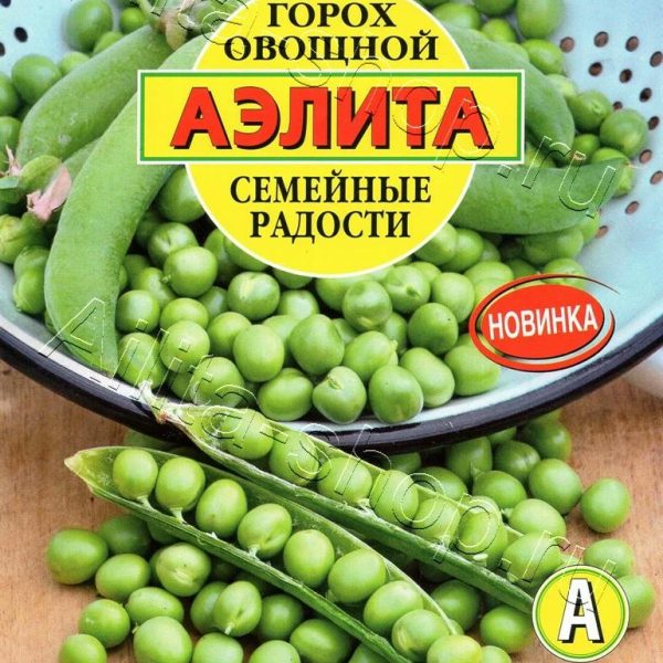 АЭЛИТА ГОРОХ ОВОЩНОЙ СЕМЕЙНЫЕ РАДОСТИ Ц/П б/ф 25 г
