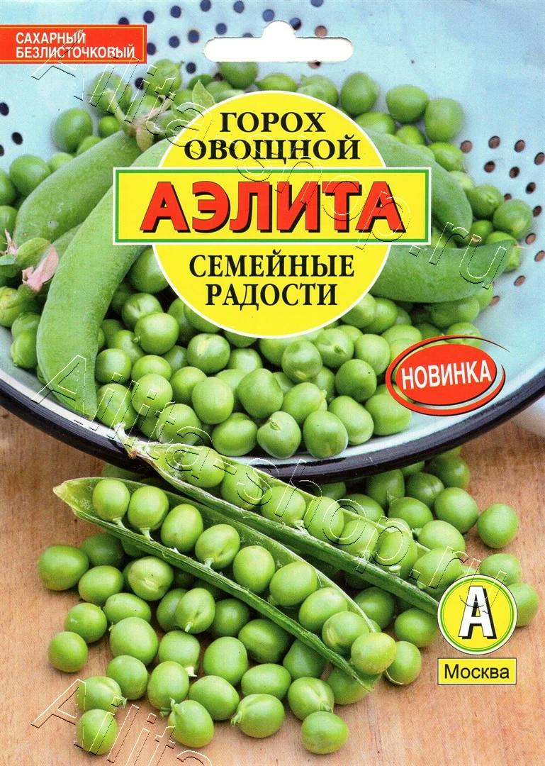 АЭЛИТА ГОРОХ ОВОЩНОЙ СЕМЕЙНЫЕ РАДОСТИ Ц/П б/ф 25 г