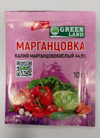 МАРГАНЦОВКА 10Г (44,9%) (АНТИСЕПТИК) 60ШТ ИП РЕДЬКИН