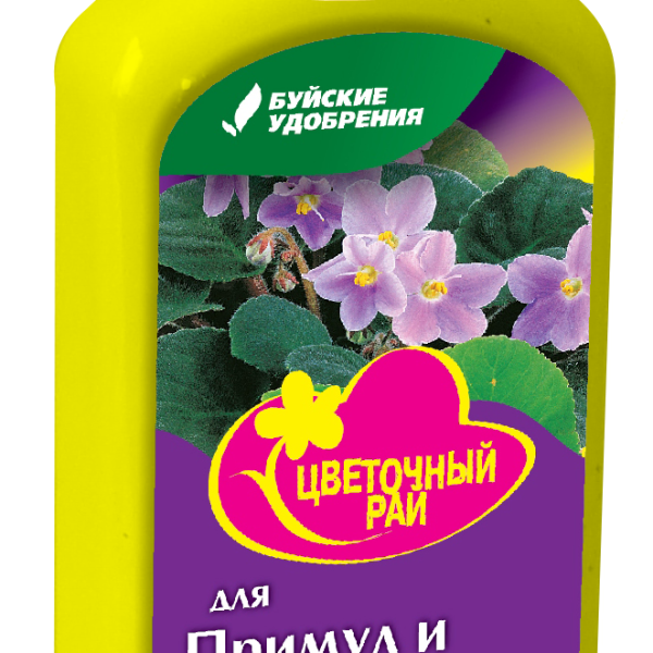 УД БУЙ ЖКУ ЦВЕТОЧНЫЙ РАЙ ПРИМУЛА, ФИАЛКА 0,2Л /12/