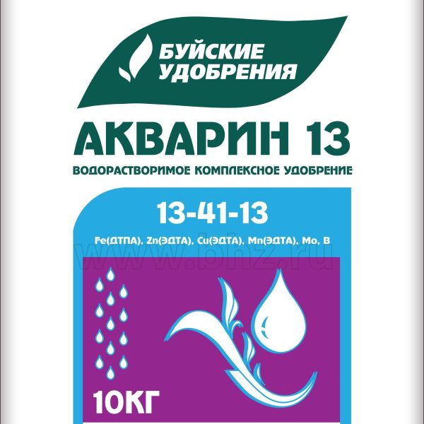 УД БУЙ ВОДОРАСТВОРИМОЕ АКВАРИН-13 (13-41-13+Mэ) 10КГ