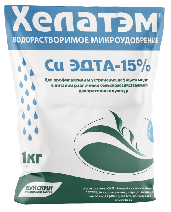 УД ХЕЛАТЭМ МАРКА ЭДТА CU ГРАНУЛИРОВАННЫЙ 1 КГ