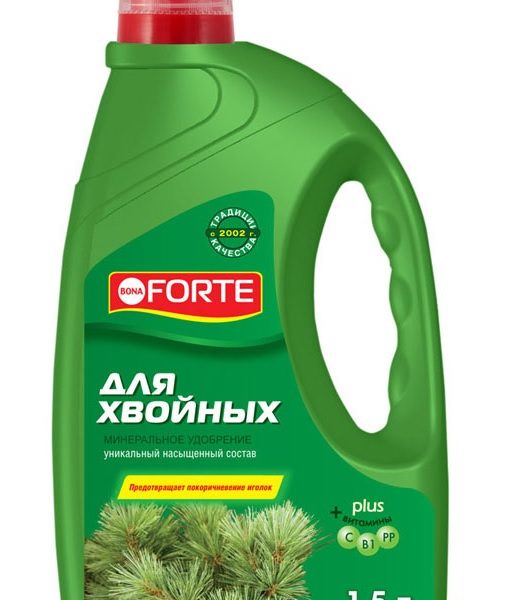 УД БОНА ФОРТЕ ДЛЯ ХВОЙНЫХ ЛЕТО- ОСЕНЬ 1,5Л КАНИСТРА/4