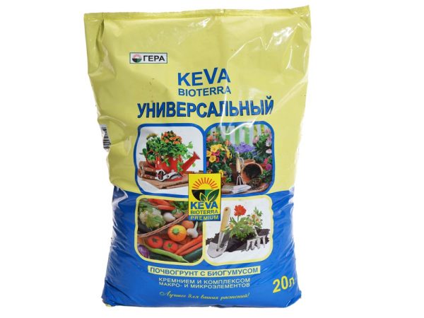 ГРУНТ ГЕРА KEVA BIOTERRA УНИВЕРСАЛ С БИОГУМУСОМ 20Л /1/