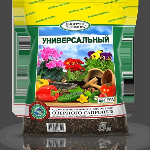 ГРУНТ ГЕРА УНИВЕРСАЛЬНЫЙ (С САПРОПЕЛЕМ) 5Л /10/