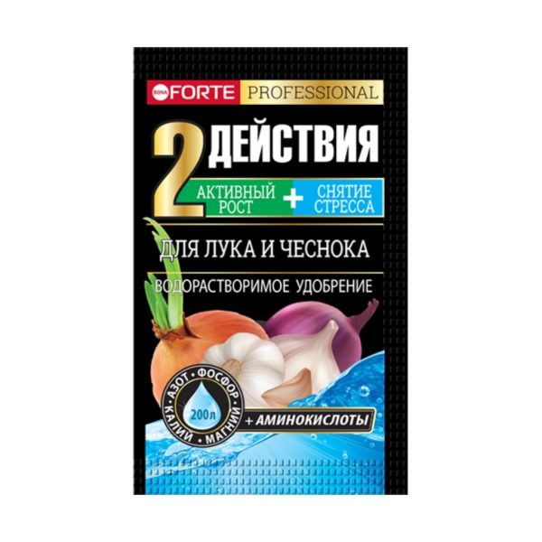 УД БОНА ФОРТЕ ВОДОРАСТВ. ДЛЯ ЛУКА И ЧЕСНОКА С А/К 100Г/10ШТ/30