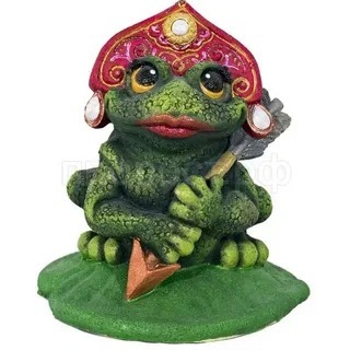 ФИГУРА ЛЯГУШКА ЦАРЕВНА Ф251
