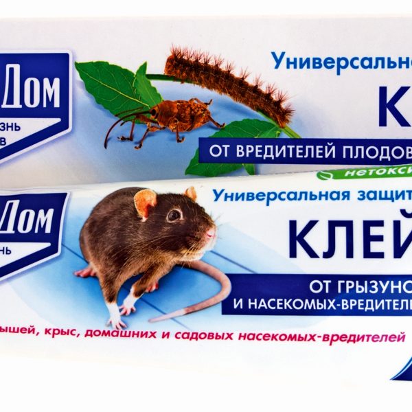 МЫШИ КЛЕЙ ЧИСТЫЙ ДОМ 03-426 ОТ ГРЫЗУНОВ 60ГР 50ШТ