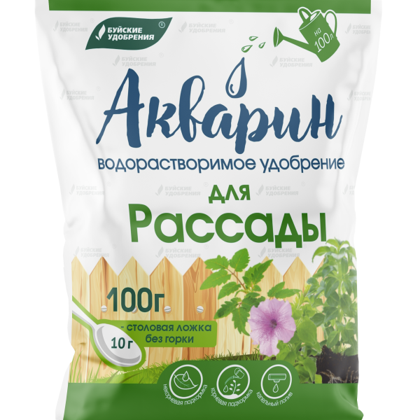 УД БУЙ ВОДОРАСТВОРИМОЕ АКВАРИН ДЛЯ РАССАДЫ (МАРКА 13) 100 ГР /20/