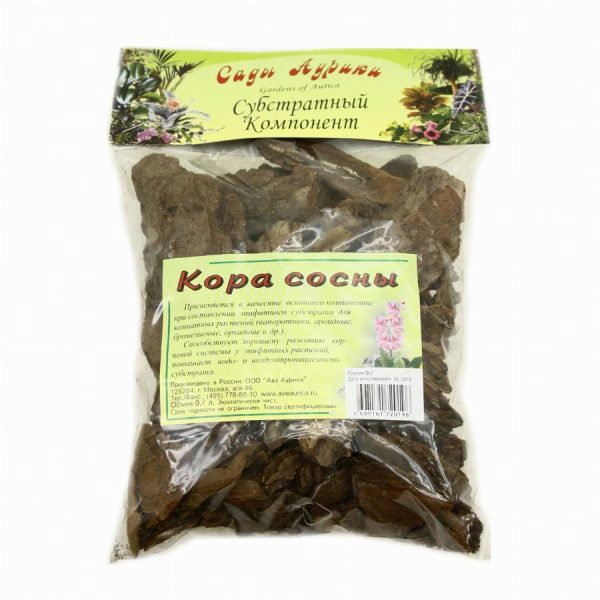 СУБСТРАТ КОРА СОСНЫ 0,7Л 25ШТ САДЫ АУРИКИ