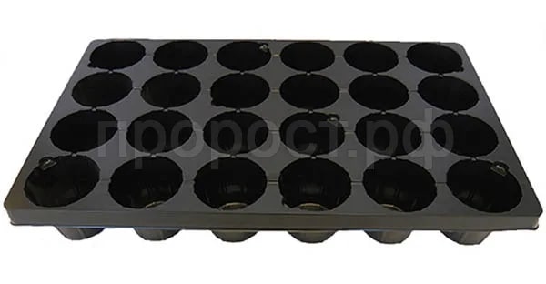 КАССЕТА Д/РАССАДЫ Б/П 15 ЯЧЕЕК 475МЛ /52*31*9СМ /ЛИСТ 0,8/80ШТ/ А