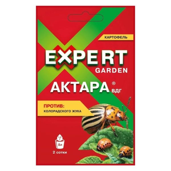 АКТАРА ВДГ 1,2ГР 30ШТ/120ШТ EXPERT GARDEN