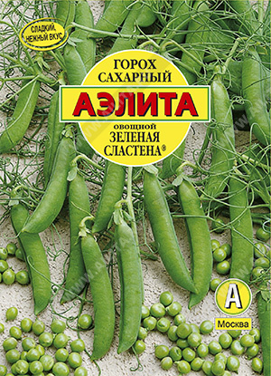 АЭЛИТА ГОРОХ ОВОЩНОЙ ЗЕЛЕНАЯ СЛАСТЕНА Ц/П Б/Ф 25 Г