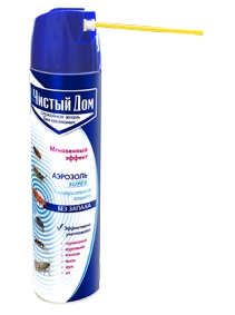 ДИХЛОФОС ЧИСТЫЙ ДОМ 600МЛ /24/ АРТ.02-852