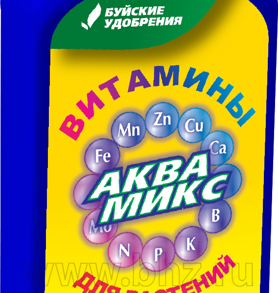 УД БУЙ ЖКУ АКВАМИКС /ВИТАМИНЫ ДЛЯ РАСТЕНИЙ/ 0,2Л /12/